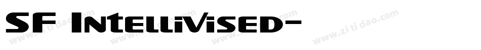 SF Intellivised字体转换
